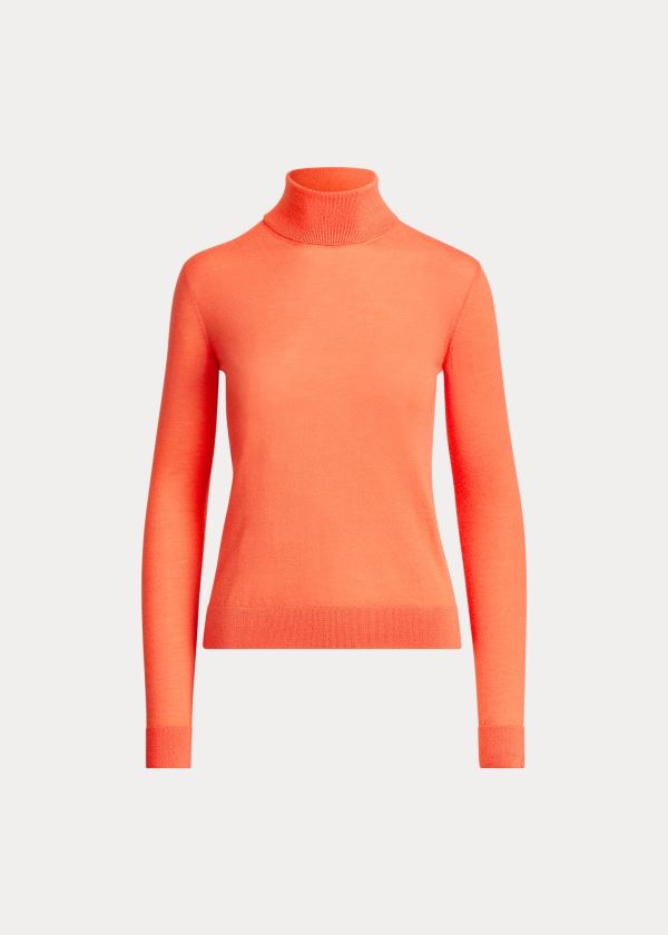 Women's Ralph Lauren Cashmere Turtleneck Sweater | 036581KRT